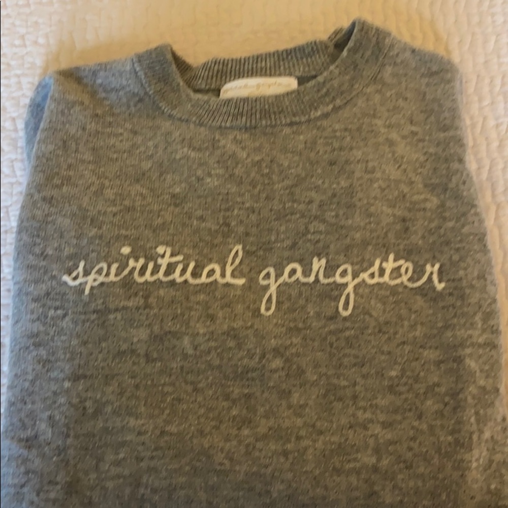 Cashmere blend Spiritual Gangster sweater